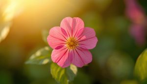 ゼラニウムの花